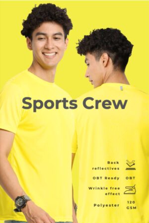 Sports Crewneck (100% Polyester)