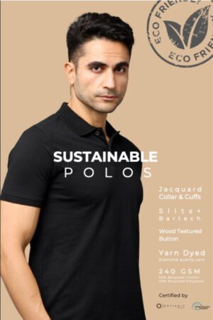 Sustainable Jacquard (Men) (60% Cotton & 40% Polyester)